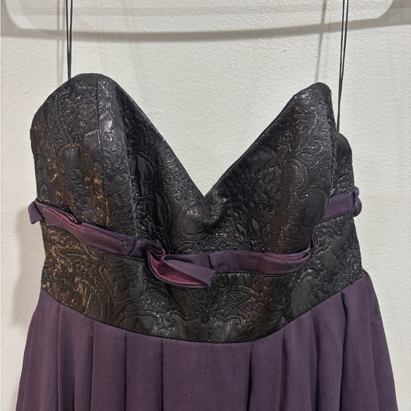 Jason Wu 100% Silk Made in USA Strapless Corset A line dress event size 6 - Picture 2 of 9